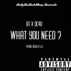 What You Need ? (feat. BT) [Explicit]