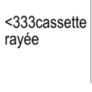Cassette rayée (Explicit)