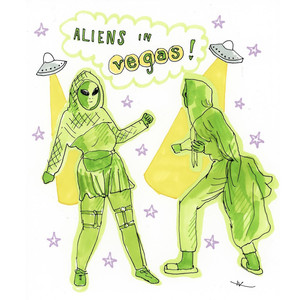 Aliens in Vegas