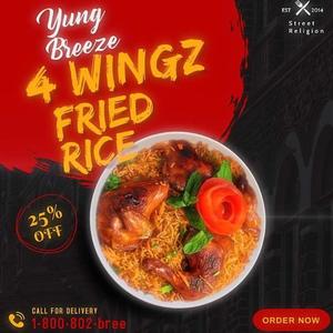 4 Wingz Fried Rice (Explicit)