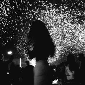 the view of a sun imploding