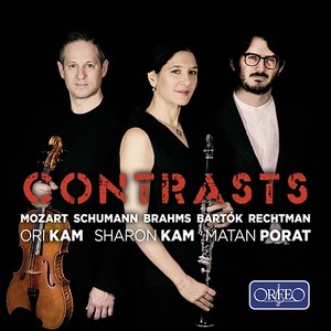 Chamber Music - Mozart, W.A. / Schumann, R. / Brahms, J. / Bartók, B. / Rechtman, I. (Contrasts) [S. and O. Kam, P. Matan]