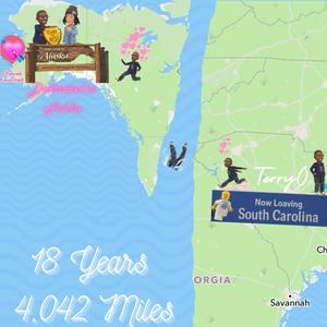 18 Years 4,042 Miles