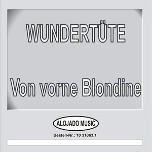 Von hinten Blondine