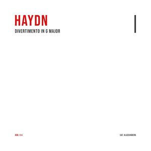 Divertimento in G Major, Hob. X:4 - 1. Moderato