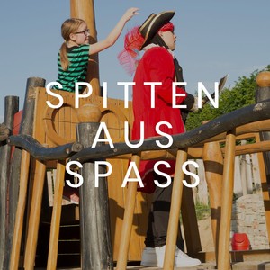 Spitten aus Spass