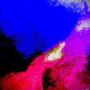 Girl with sleeping eyes (Flowers at bloom version)