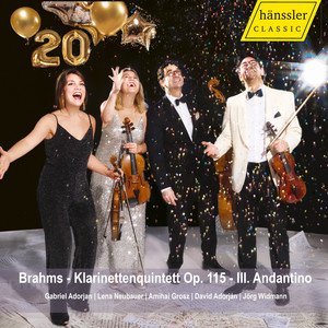 Klarinettenquintett h-moll, Op. 115 - III. Andantino