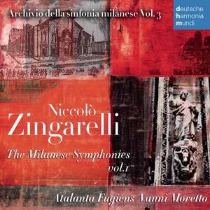 Niccolò Zingarelli The Milanese Symphonies 1