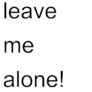 leave me alone! (feat. iss)