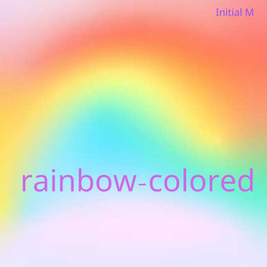 rainbow-colored