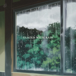 glazed with rain
