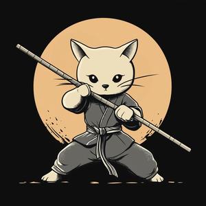 Hau dem Typ in die Fresse mit dem Stock