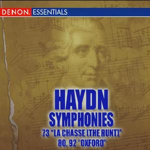 Haydn: Symphonies Nos. 73 La Chasse (The Hunt) 80,92 Oxford