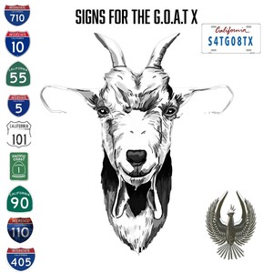 SIGNS FOR THE G.O.A.T X