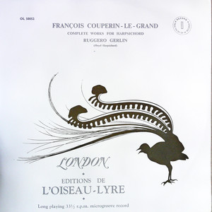 Francois Couperin-Le-Grand Complete Works For Harpsichord（黑胶版）