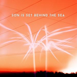 sun is set behind the sea