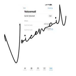 부재중 (Voicemail)