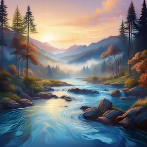 Relaxation Music Studio - Sound Moves Like Fluid Light