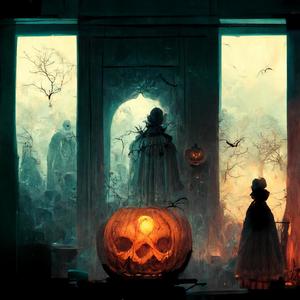 halloween aint safe (reskinned album cover)