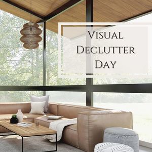 Visual Declutter Day: Guitar Playlist as Background Music While Reducing Visual Clutter at Home