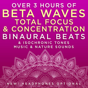 Over 3 Hours of Beta Waves Total Focus & Concentration Binaural Beats & Isochronic Tones Music & Nature Sounds