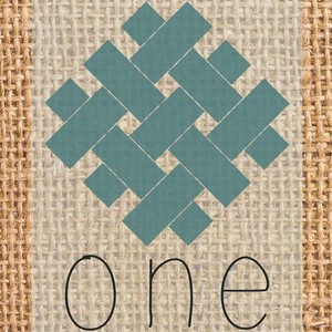 One