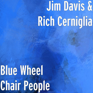 Blue Wheel Chair People