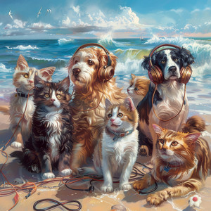 Pets by the Ocean: Soothing Seaside Sounds