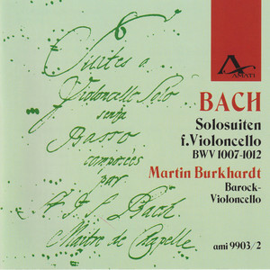 Suite VI in D Major, BWV 1012 - Suite VI in D Major, BWV 1012: II. Allemande
