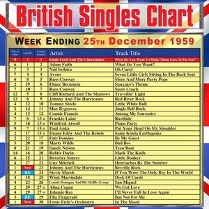 British Singles Chart - Week Ending 25 December 1959