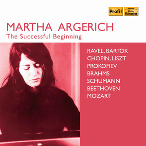 Piano Recital: Argerich, Martha - Ravel, M. / Mozart, W.A. / Beethoven, L. Van / Brahms, J. / Liszt, F. (The Successful Beginning) [1955-1961]