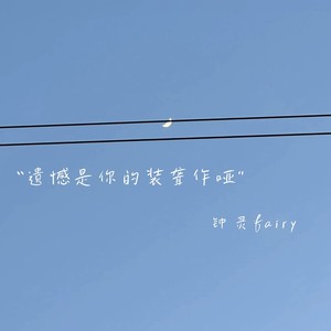 遗憾是你的装聋作哑-钟灵fairy