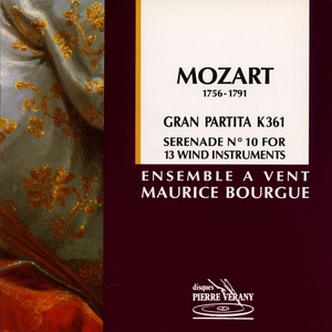 Mozart : Sérénade No. 10 Gran Partitapour 13 instruments à vent, K 361