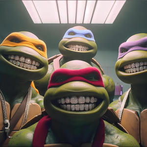 Quarteto Fodástico (TMNT)