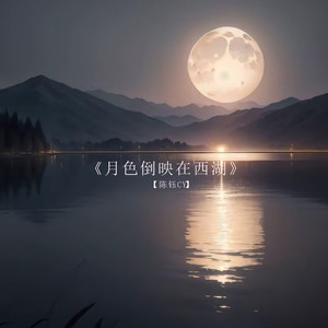 月色倒映在西湖
