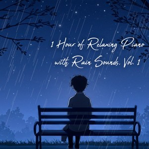 1 Hour of Relaxing Piano with Rain Sounds, Vol. 1 (Soft rain sleep)