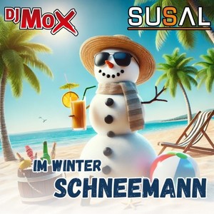 Im Winter Schneemann