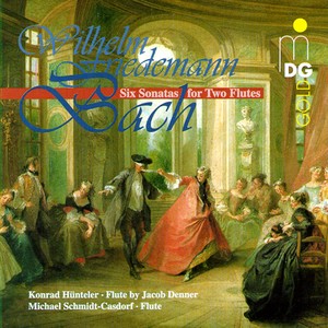 Konrad Hünteler - Sonata No. 6 for Two Flutes in F Minor - I. Un poco Allegro