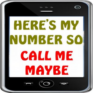 Here's My Number So Call Me Maybe
