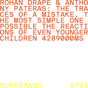 The traces of a mistake, the most simple one possible the reactions of even younger children (ensemble version)