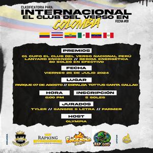 Rumbo A Colombia: Fecha #01: Rap God