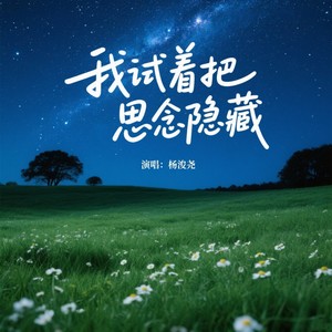 我试着把思念隐藏 (DJ版伴奏)
