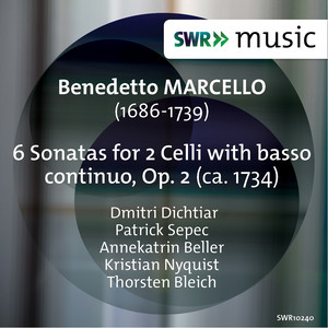 MARCELLO, B.: Sonatas for 2 Cellos and Basso Continuo, Op. 2 (Dichtiar, Sepec, Bleich, Nyquist)