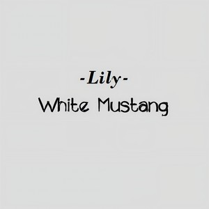 White Mustang