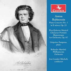 RUBINSTEIN, A.: Piano Concerto No. 1 / Don Quixote (Zamparas, Bohuslav Martinů Philharmonic, J.C. Mitchell)