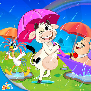 La Vaca Lola Juega Bajo la Lluvia