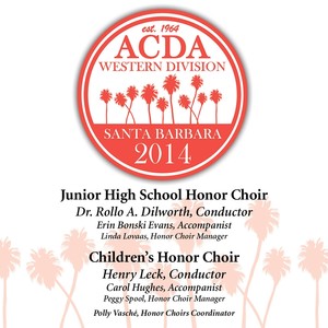 2014 American Choral Directors Association, Western Division (Acda) : Junior High School Honor Choir and Children’s Honor Choir (Live)