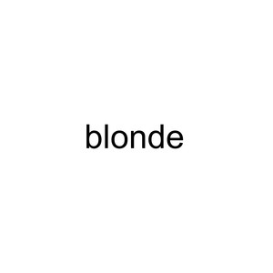 blonde