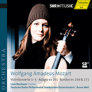 MOZART, W.A.: Violin Concertos Nos. 1-5 / Adagio in E Major (Neudauer, German Radio Saarbrucken-Kaiserslautern Philharmonic, B. Weil)